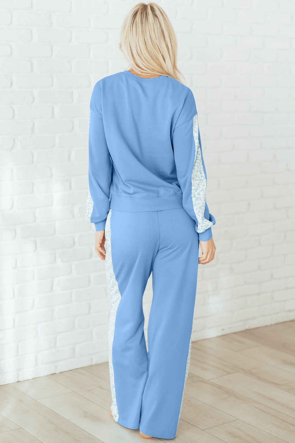 Adriana Rey Floral Sweatpants