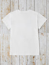 Hazel Blues® |  Graphic Round Neck Short Sleeve T-Shirt