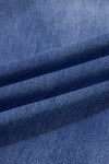 Hazel Blues® |  Beau Blue Tailored Center Seam Detail Straight Loose High Rise Jeans