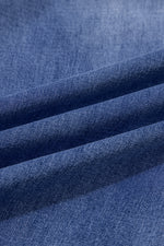 Hazel Blues® |  Beau Blue Tailored Center Seam Detail Straight Loose High Rise Jeans