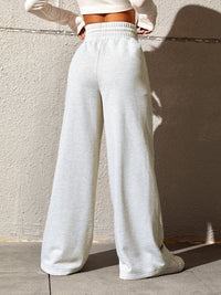 Hazel Blues® |  Honey Drawstring Elastic Waist Wide Leg Pants