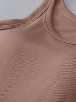 Hazel Blues® |  Round Neck Tank with Bra