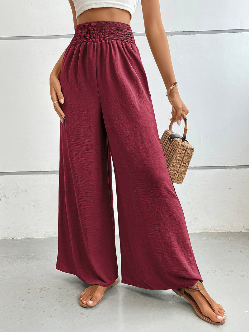 Hazel Blues® |  Perfee Wide Leg Pants with Pockets