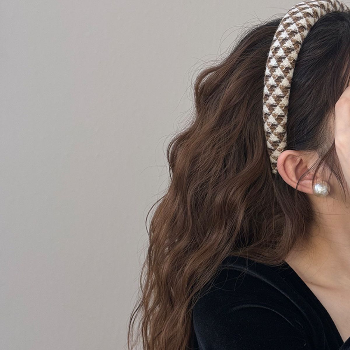 Hazel Blues® |  Polyester Wide Hair Headband