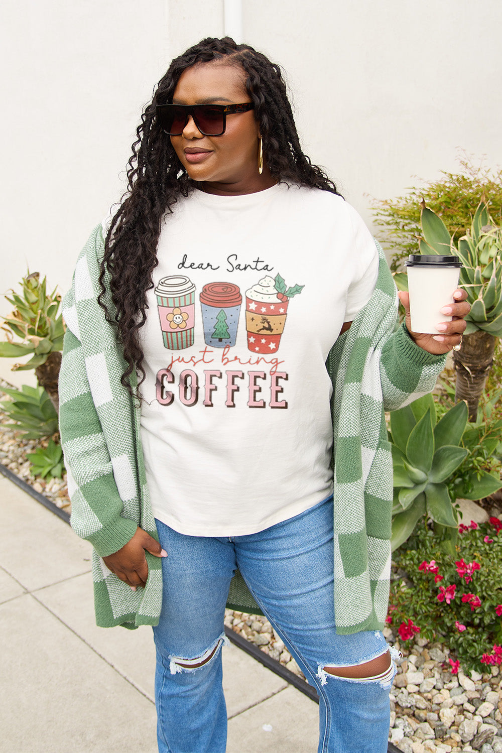 Hazel Blues® |  COFFEE Graphic Short Sleeve T-Shirt