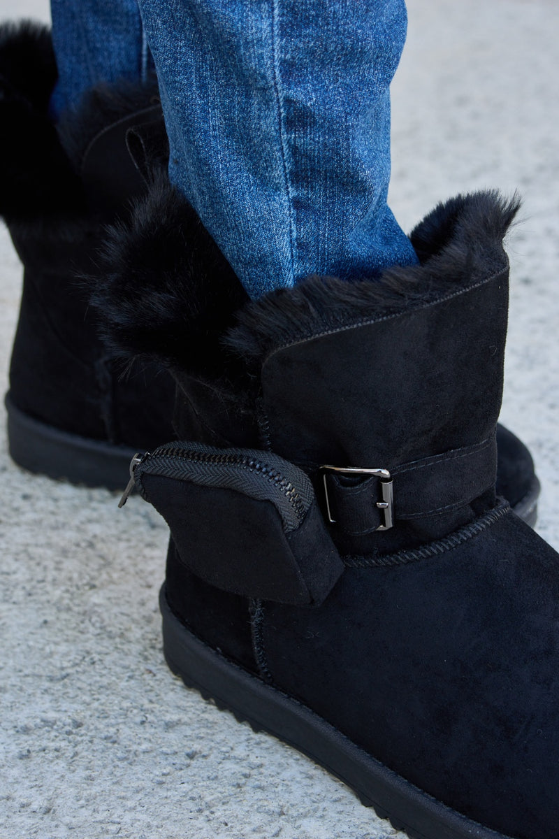 Hazel Blues® |  Forever Link Plush Thermal Flat Boots