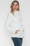 Hazel Blues® |  YMI Pocketed Zip Up Turtleneck Puffer Jacket