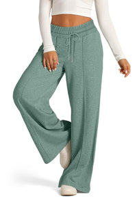 Hazel Blues® |  Drawstring Elastic Waist Wide Leg Pants