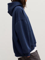 Hazel Blues® |  Pocketed Dropped Shoulder Long Sleeve Hoodie