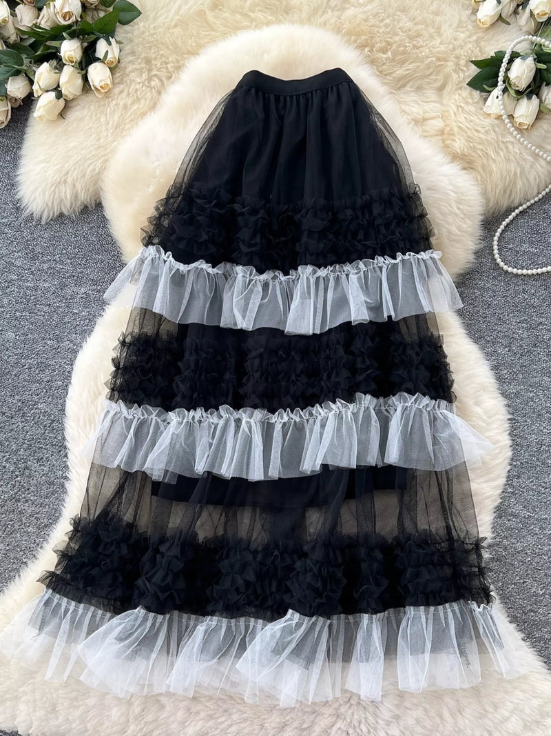 Ruffle Tulle Skirt – Hazel Blues®