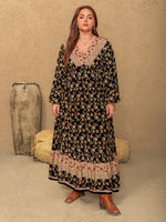 Hazel Blues® |  Floral V-Neck Balloon Sleeve Dress