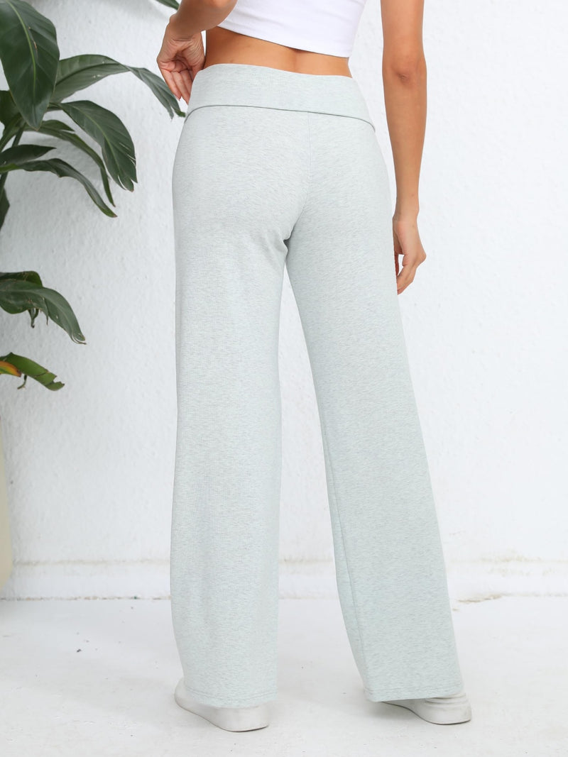 Hazel Blues® |  Elastic Waist Wide Leg Pants