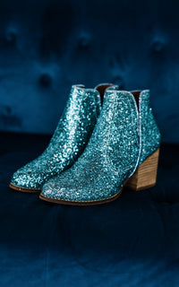 Hazel Blues® |  Fiera Booties in Blue