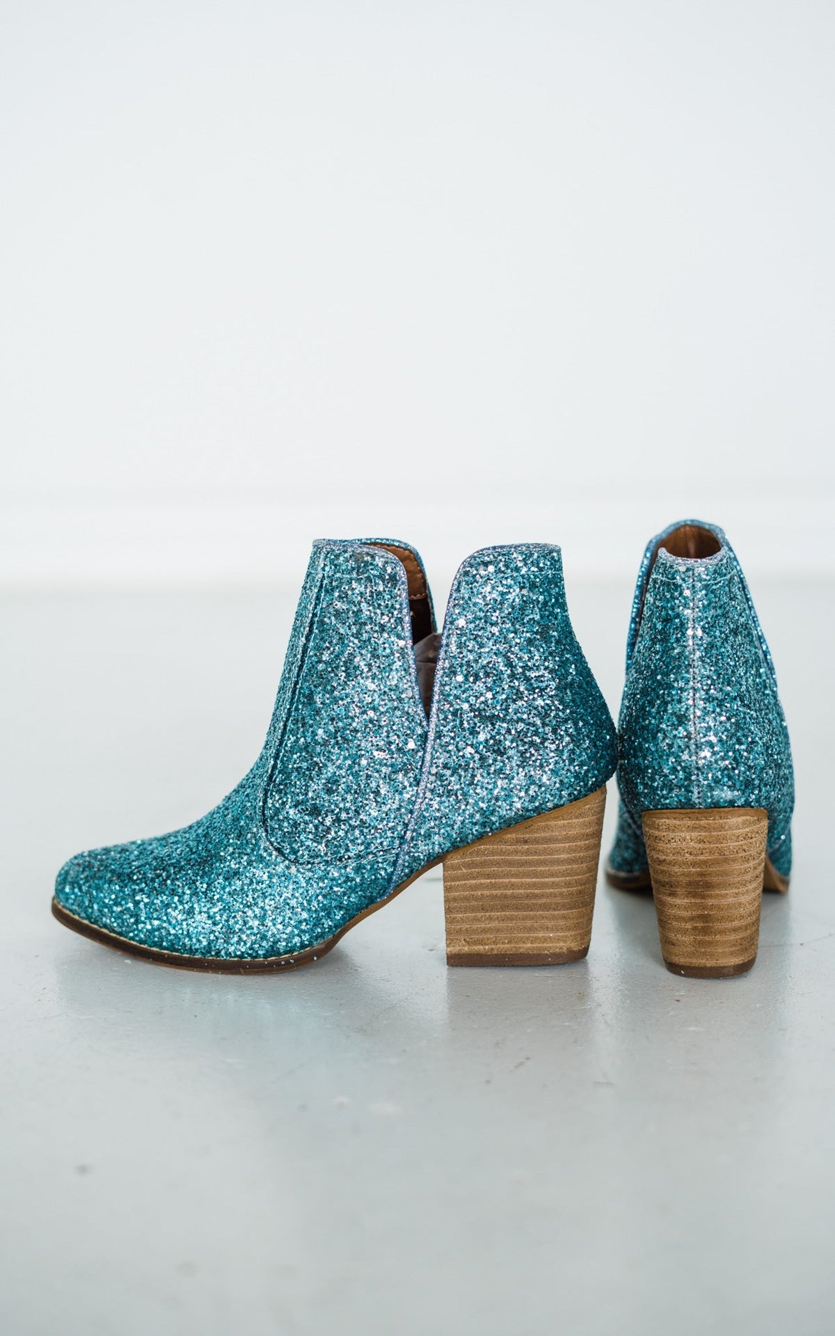 Hazel Blues® |  Fiera Booties in Blue