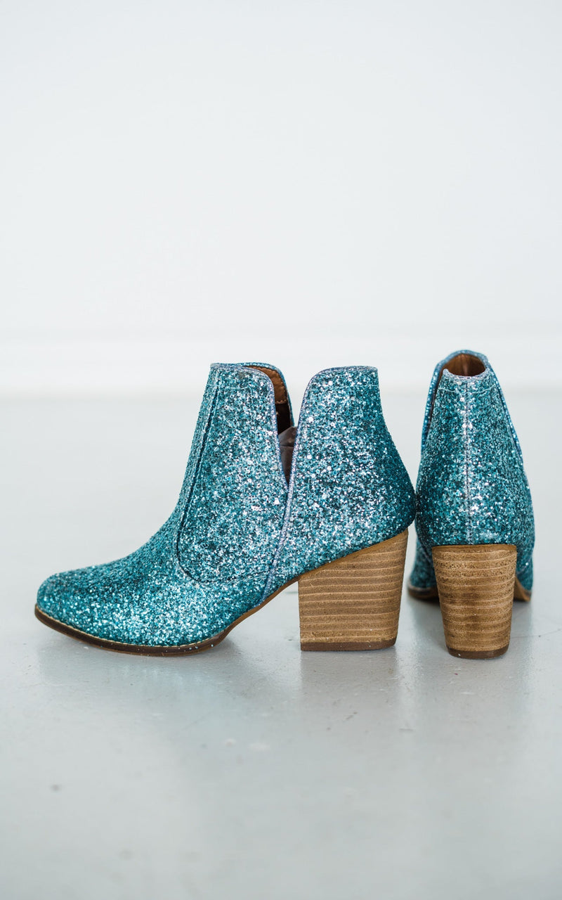 Hazel Blues® |  Fiera Booties in Blue