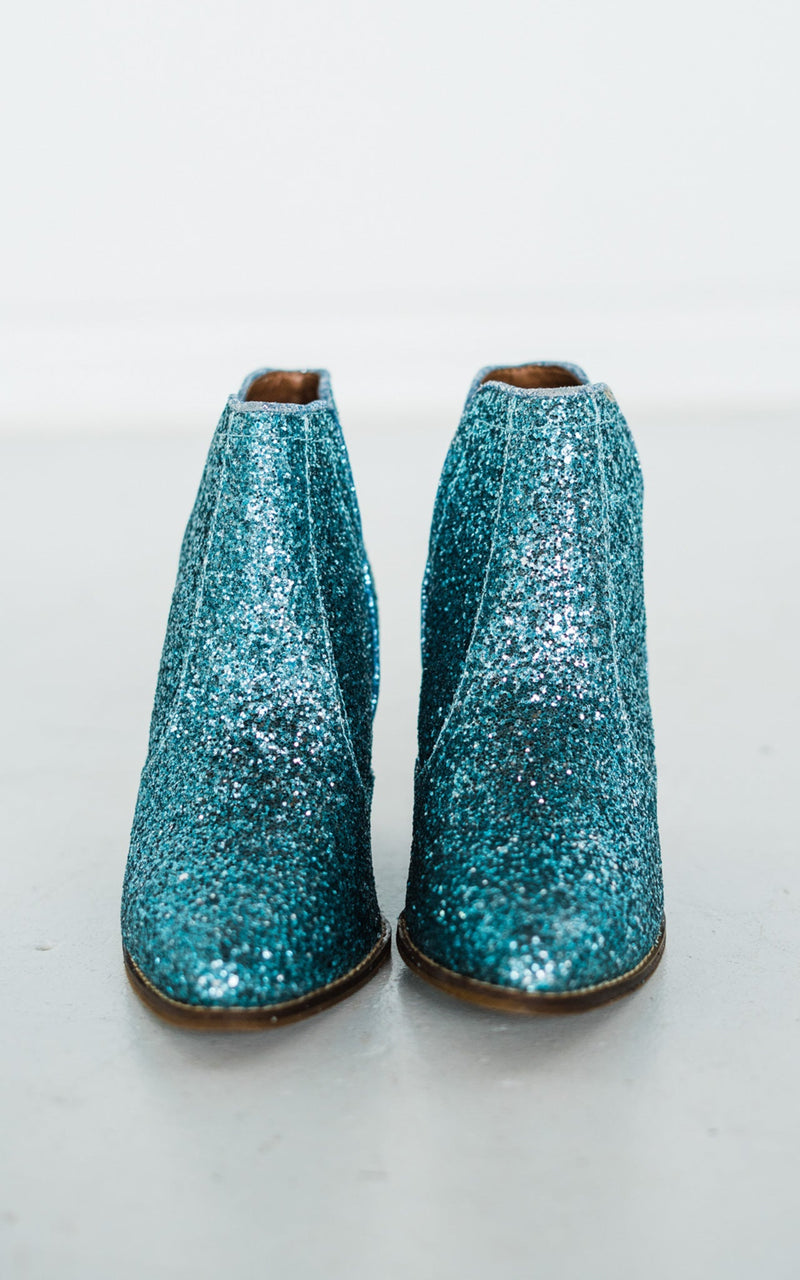 Hazel Blues® |  Fiera Booties in Blue