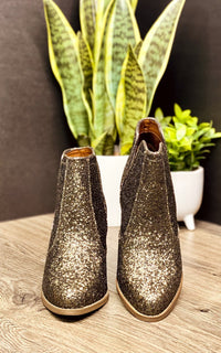 Hazel Blues® |  Fiera Booties in Bronze