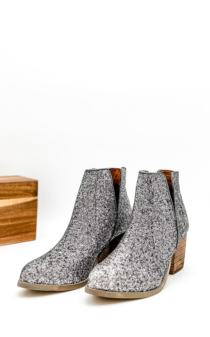 Hazel Blues® |  Fiera Booties in Pewter