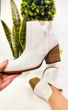 Hazel Blues® |  Fiera Booties in White