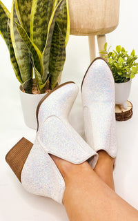 Hazel Blues® |  Fiera Booties in White