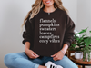 Hazel Blues® |  Flannels Pumpkins Sweatshirt in Multiple Colors