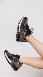 Hazel Blues® |  Geri Sneaker in Camo