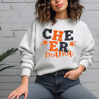 Hazel Blues® |  Cheer Mama Glitter Graphic Sweatshirt