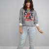 Hazel Blues® |  Cheer Mama Glitter Graphic Sweatshirt