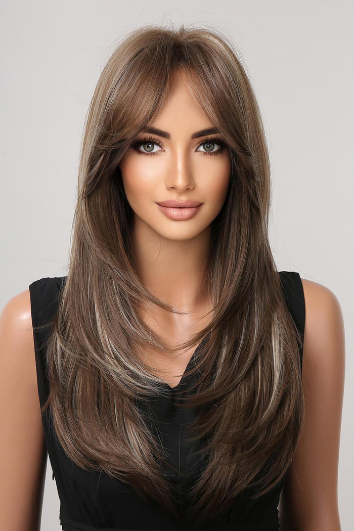 Hazel Blues® | 13*1" Full-Machine Wigs Synthetic Long Straight 22" - Hazel Blues®