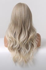 Hazel Blues® | 13*2" Lace Front Wigs Synthetic Long Wave 24" 150% Density in Medium Blonde Highlights - Hazel Blues®