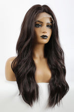 Hazel Blues® | 13*2" Lace Front Wigs Synthetic Long Wave 26" Heat Safe 150% Density in Brown - Hazel Blues®
