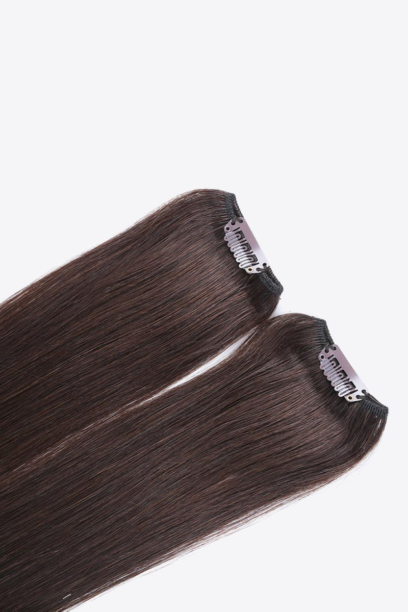 Clips for Hair Extensions XLarge / Brown