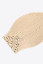 Hazel Blues® | 16" 80g Clip-in Hair Extensions Indian Human Hair in Blonde - Hazel Blues®