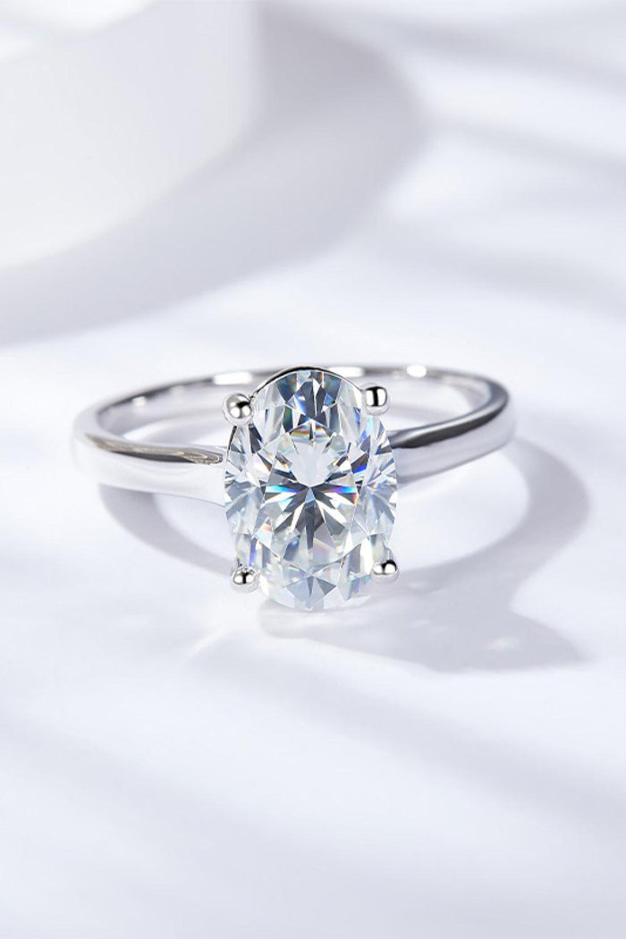 Hazel Blues® | 2.5 Carat Moissanite Solitaire Ring - Hazel Blues®