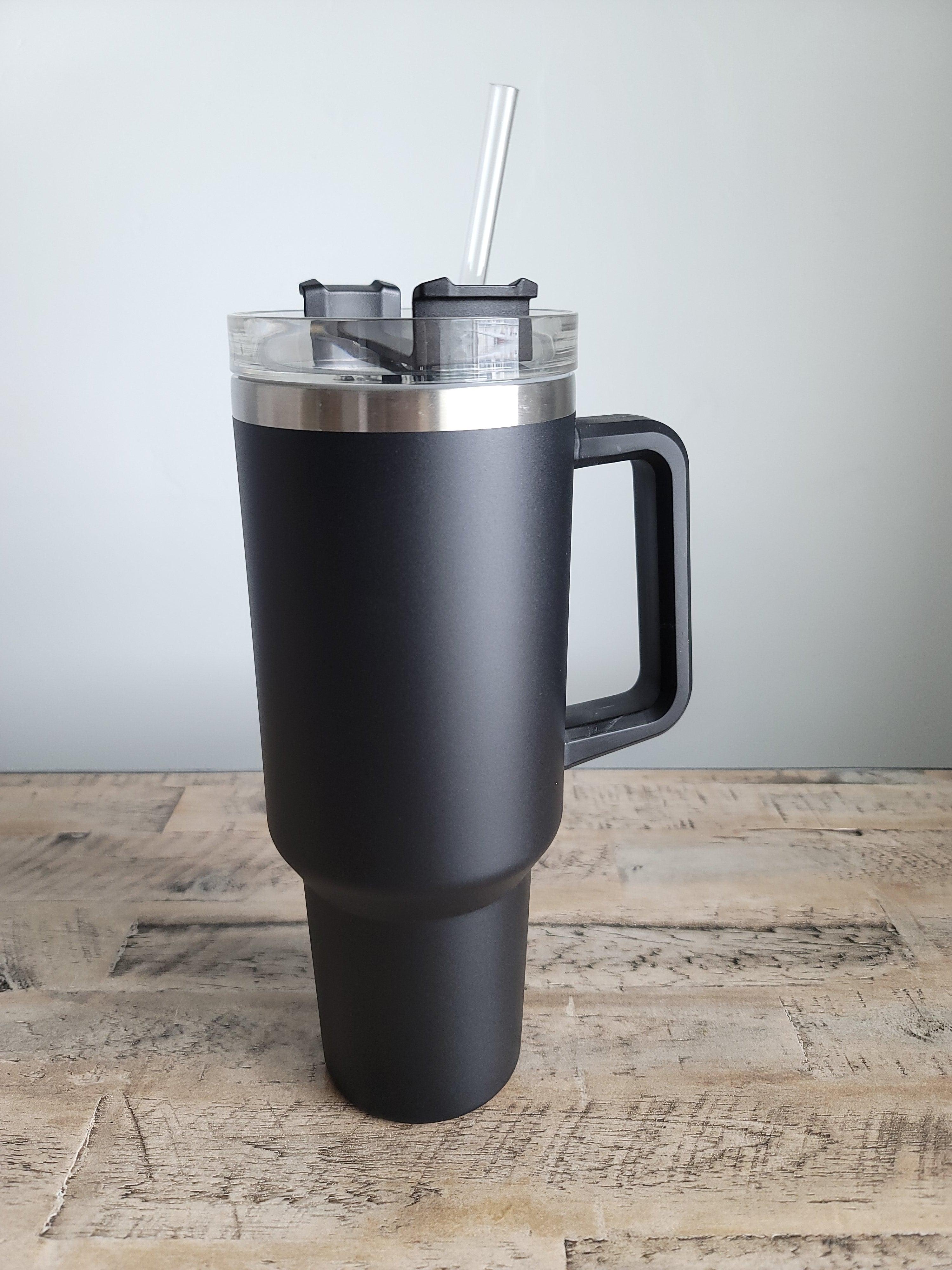 40 oz. Solid Stainless Steel Quencher Tumbler
