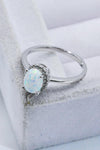 Hazel Blues® | 925 Sterling Silver 4-Prong Opal Ring - Hazel Blues®