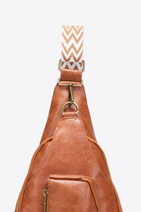 Hazel Blues® | All The Feels PU Leather Sling Bag - Hazel Blues®