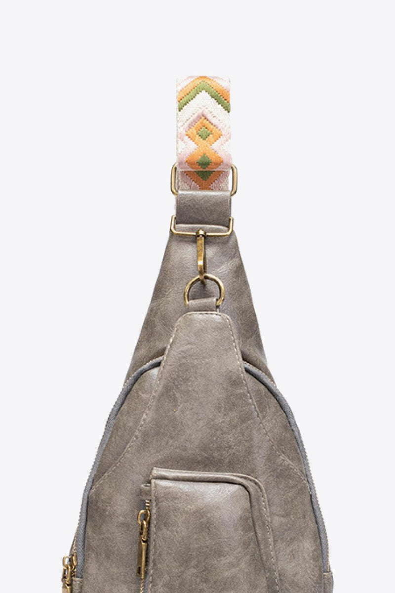 Hazel Blues® | All The Feels PU Leather Sling Bag - Hazel Blues®