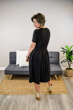 Hazel Blues® | Anything But Basic Midi Dress - Hazel Blues®
