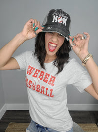 Hazel Blues® | Baseball Mom Trucker Hat - Hazel Blues®