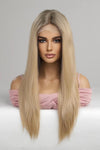 Hazel Blues® | Blonde Lace Front Wigs Synthetic Long Straight 24'' - Hazel Blues®