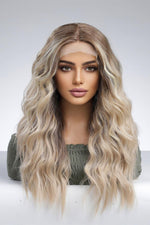Hazel Blues® | Blonde Ombre Lace Front Wigs Synthetic Long Wave 24'' - Hazel Blues®