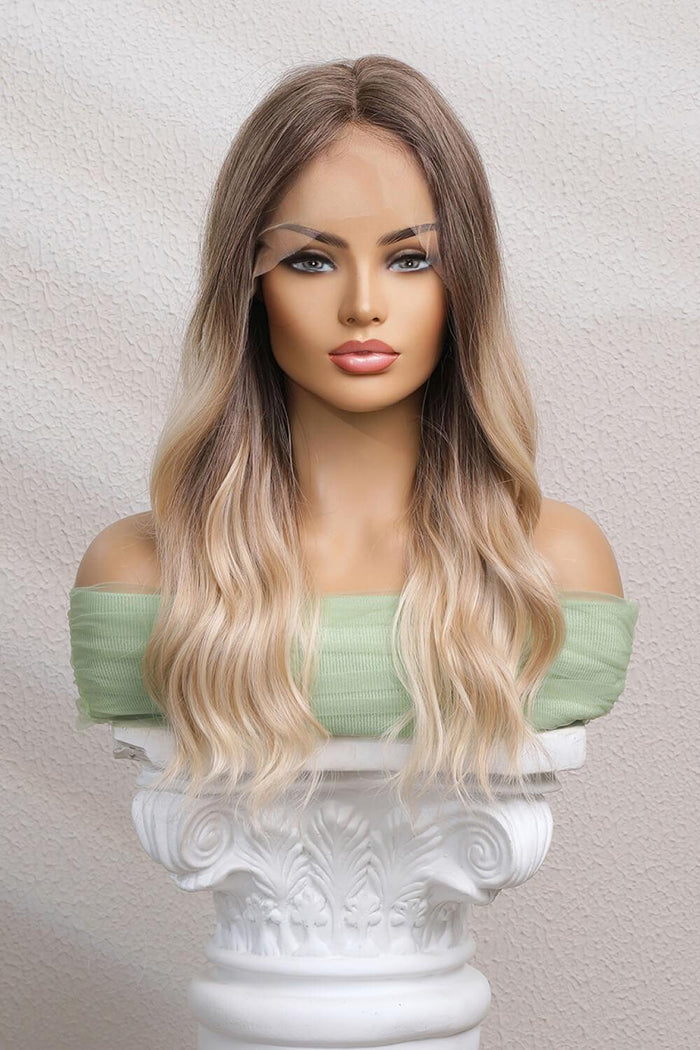 Hazel Blues® | Blonde Ombre Long Wave Lace Front Wigs 24" - Hazel Blues®