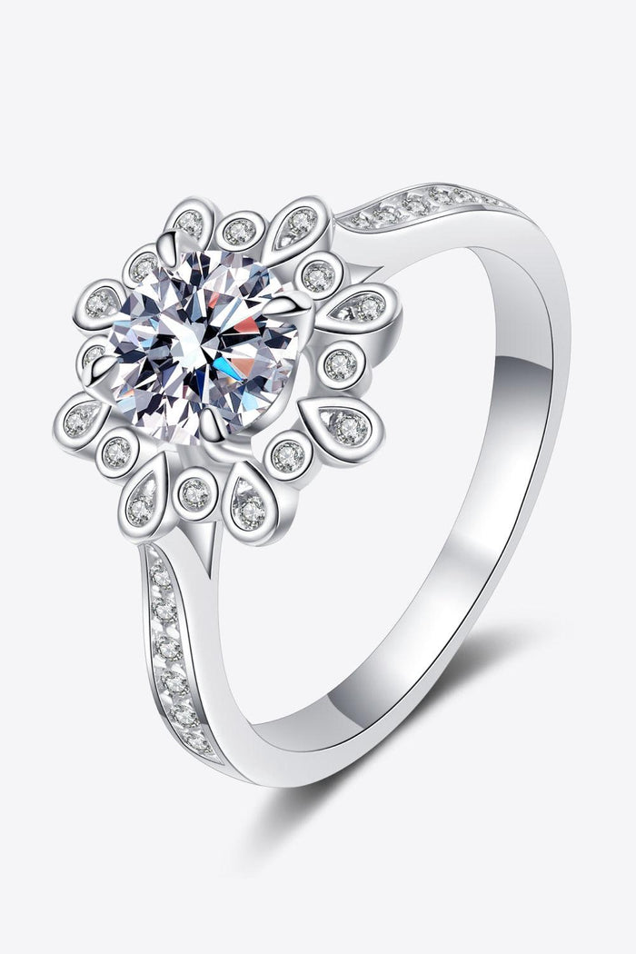 Hazel Blues® | Can't Stop Your Shine 925 Sterling Silver Moissanite Ring - Hazel Blues®