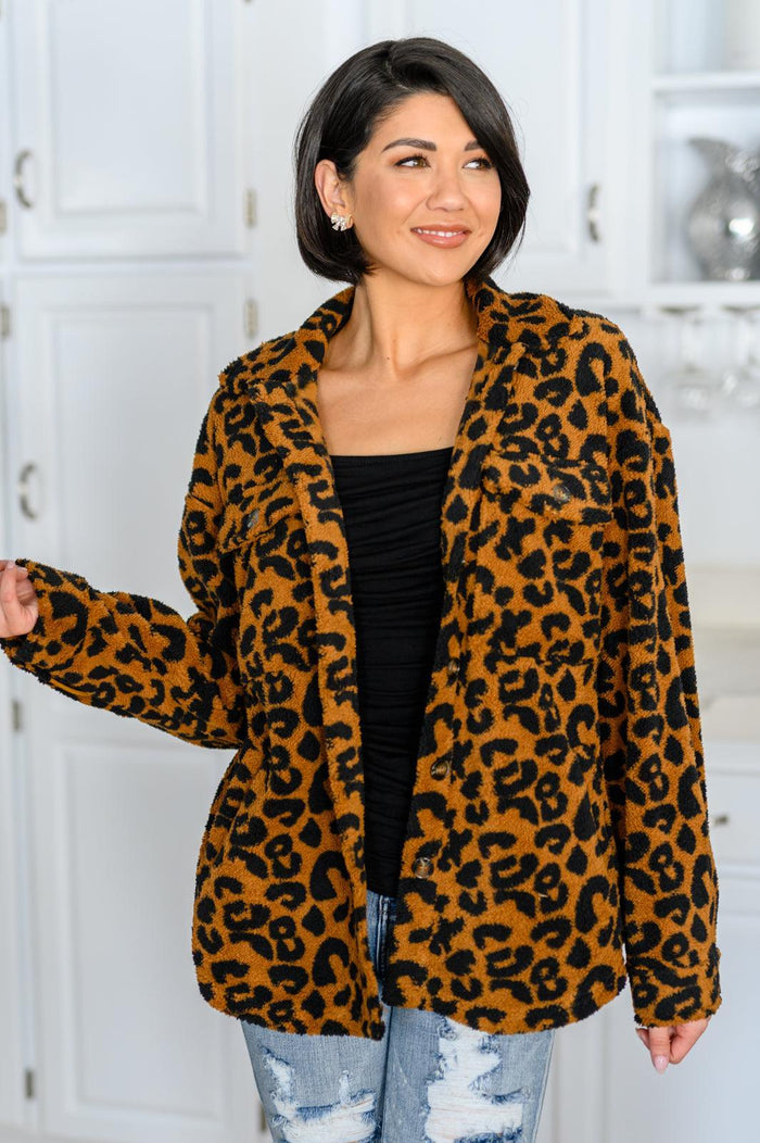 Hazel Blues® | Castle Spotting Animal Print Jacket - Hazel Blues®