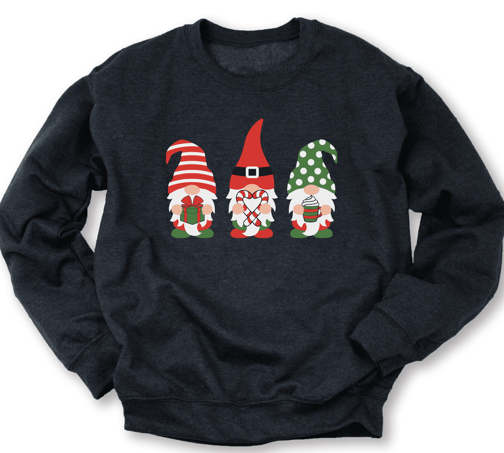 Hazel Blues® | Christmas Gnomes Graphic Sweatshirt - Hazel Blues®
