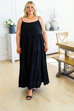 Hazel Blues® | Classically Cool Tiered Maxi Dress - Hazel Blues®