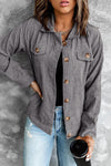 Hazel Blues® | Corduroy Long Sleeve Jacket - Hazel Blues®