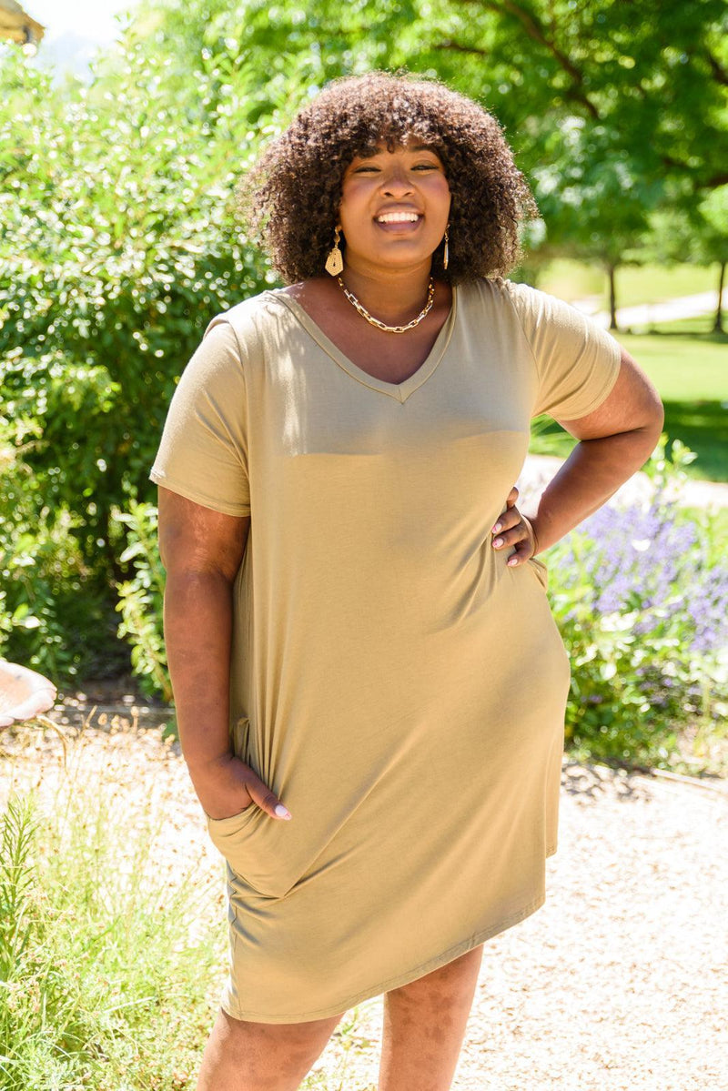 plus size brown t shirt dress Brown Plus Size T-Shirt Dresses