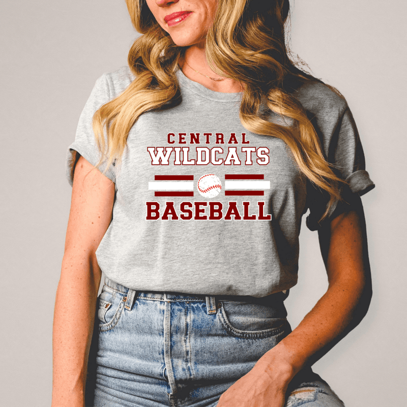 Hazel Blues® | Custom Baseball Team & Mascot Graphic Tee - Hazel Blues®